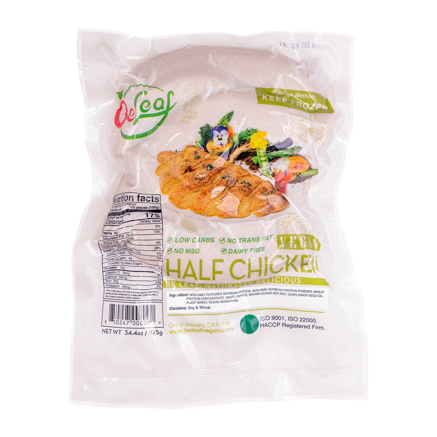 Beleaf Plant - Based Chicken - Foodservice - Beleaf Vegan