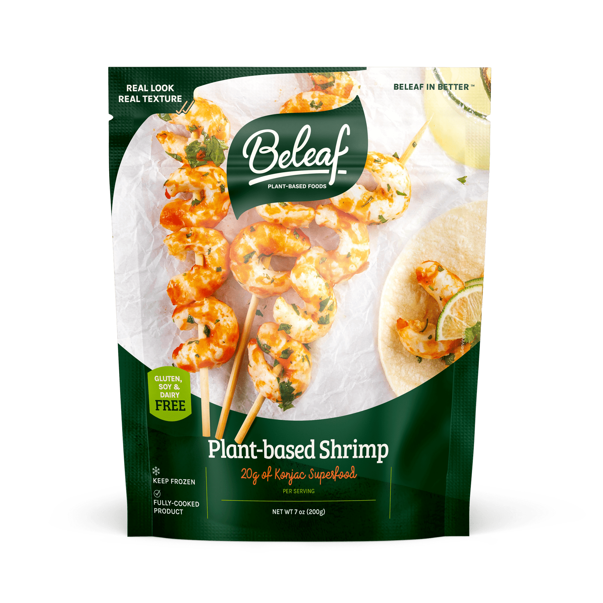 Beleaf Plant-based Shrimp, 7 Ounce