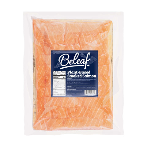 Beleaf Plant - Based Smoked Salmon, 1lb - Beleaf Vegan