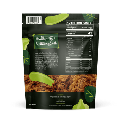 Beleaf Plant - based Wasabi Jerky, 3.5 Ounce - Beleaf Vegan