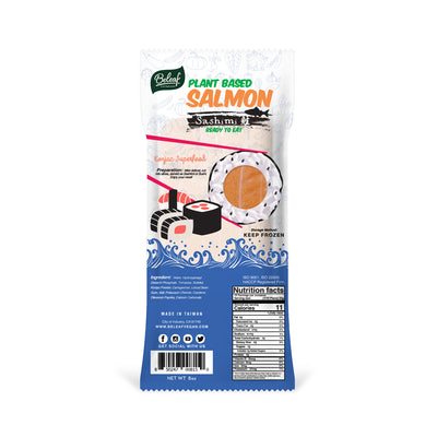 Beleaf Plant-based Salmon Sashimi, 8 Ounce